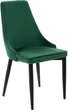 Krzesło do kuchni i salonu HOMLA LOUIS RIBBON 44 x 59 x 88 cm Green (5904183848921) - obraz 1