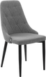 Стілець для кухні та вітальні HOMLA LOUIS QUILTER 44 x 59 x 88 см Grey (5904183848945) - зображення 1