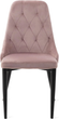 Krzesło do kuchni i salonu HOMLA LOUIS QUILTER 44 x 59 x 88 cm Pink (5904183848976) - obraz 3