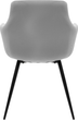 Krzesło do kuchni i salonu HOMLA FELLICE 56 x 61 x 86 cm Grey (5904183847283) - obraz 4