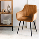 Krzesło do kuchni i salonu HOMLA ANDRE 56 x 61 x 86 cm Caramel (5904183847313) - obraz 6