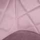 Krzesło do kuchni i salonu HOMLA SHELTON 56 x 60 x 84 cm Pink (5904183860497) - obraz 5