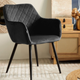 Стілець для кухні та вітальні HOMLA SHELTON 56 x 60 x 84 см Grey (5904183860503) - зображення 7