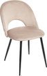 Krzesło do kuchni i salonu HOMLA TERCIO 47 x 55 x 77 cm Beige (5904183871011) - obraz 1