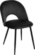 Krzesło do kuchni i salonu HOMLA TERCIO 47 x 55 x 77 cm Black (5904183871035) - obraz 1