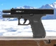Стартовый шумовой пистолет RETAY G17 black Glok 17 + 50 шт холостых патронов (9 mm) - изображение 6