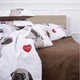 Комплект постільної білизни Бязь 17-0566 Pug-dog 175х210 (2200004672601) - зображення 7