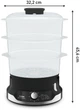 Пароварка Tefal Ultracompact VC204810 - изображение 2