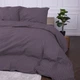 Комплект постельного белья MirSon Двуспальный 175 x 210 Ranforce Elite 17-0603 Stripe Violet Ранфорс (2200008051600) - изображение 4