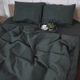 Комплект постельного белья MirSon Семейный 2х143х210 см 16-7000 Green Grey Бязь (2200005714775) - изображение 2