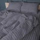 Комплект постельного белья MirSon Семейный 2х143х210 17-0601 Stripe Gray Бязь (2200008049102) - изображение 2