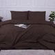 Комплект постельного белья MirSon семейный 143x210 см х 2 шт 17-0624 Geometry Brown Ranforce Elite (2200008204198) - изображение 1