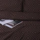 Комплект постельного белья MirSon семейный 143x210 см х 2 шт 17-0624 Geometry Brown Ranforce Elite (2200008204198) - изображение 3