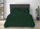 Комплект постельного белья MirSon Евро 200х220 см 17-0612&nbsp;Stripe&nbsp;Emerald Бязь (2200008201746) - изображение 2