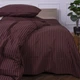 Комплект постельного белья MirSon Ranforce Elite Евро 200х220 см 17-0617 Stripe Brown Ranforce (2200008202248) - изображение 4