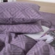 Комплект постельного белья MirSon Двуспальный 175х210 см 17-0626&nbsp;Geometry&nbsp;Purple Бязь (2200008205478) - изображение 5