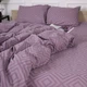 Комплект постельного белья MirSon Евро 200х220 см 17-0626&nbsp;Geometry&nbsp;Purple Бязь (2200008205485) - изображение 4