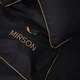 Комплект постельного белья MirSon Ranforce Elite Corner 16-9000 "Black Stone" 200х220 см (2200008401351) - изображение 3