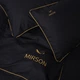 Комплект постельного белья MirSon Ranforce Elite Corner 16-9000 "Black Stone" 200х220 см (2200008401351) - изображение 4