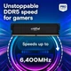 Модуль памяти Crucial DDR5 32GB Pro OC 6400Mhz CL40 Black (CP32G64C40U5B) - изображение 5