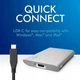 Накопичувач SSD LACIE SSD 2.5 2TB External Portable SSD v2 USB 3.1 TYPE C (STKS2000400) - зображення 12