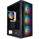 Корпус 1stPlayer X5-BK-4F1 Black без БП (X5-BK-4F1) - изображение 1