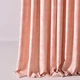 Ткань портьерная однотонная Фонлук Leopar Soft, 285 см, 280 гр/м2, шторная ткань, ткань для штор, шторы, портьеры, гардины, ткань гардинная V-12724 св.рожевий м.п. - изображение 1