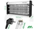 Лампа від комах Maltec MasterKiller EGO-02 30W 3800V UV знищувач комарів мух мошок ос електрична пастка до 130 м² для дому альтанки дачі офісу - зображення 2