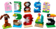 Zestaw klocków LEGO Urodzinowe cyferki, 281 el. 40807 (5702017830810) - obraz 2