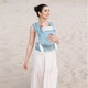 Слінг Love & Carry LoveTie Organic - Аквамарин - зображення 9