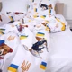 Комплект постельного белья MirSon двуспальный 175х210 см 17-0595 Пес Патрон бязь (2200008418243) - изображение 7