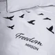 Комплект постельного белья MirSon евро 200x220 см 11-2107 White Freedom Ranforce Elite (2200008700454) - изображение 2