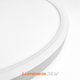 Светильник светодиодный накладной GLR-36W WHITE Luminaria 5000K 3960Lm 220V IP20 Ø400x23мм 36Вт белый - изображение 3