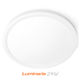Світильник світлодіодний накладний GLR-24W WHITE Luminaria 5000K 2640Lm 220V IP20 Ø300x23мм 24Вт білий - зображення 1