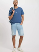 T-shirt męski bawełniany Cross Jeans 16054-005 S Niebieski (8697319727821) - obraz 3