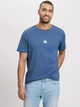 T-shirt męski bawełniany Cross Jeans 16054-005 XL Niebieski (8697319727852) - obraz 1