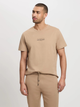 T-shirt męski bawełniany Cross Jeans 16056-383 L Beżowy (8697319727944) - obraz 1