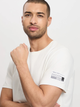 T-shirt męski bawełniany Cross Jeans 16063-028 M Ecru (8697319728538) - obraz 5