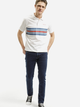 Koszulka polo męska Cross Jeans 16069-008 M Biała (8697319750942) - obraz 3