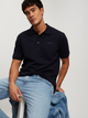 Поло довге чоловіче Cross Jeans 16087-001 M Темно-синє (8697319729085) - зображення 4