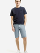 Футболка бавовняна довга чоловіча Cross Jeans 16107-001 XL Темно-синя (8697319730005) - зображення 3