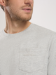 T-shirt męski bawełniany Cross Jeans 16107-004 XL Jasnoszary (8697319729856) - obraz 5