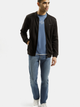 Толстовка на блискавці чоловіча Cross Jeans 25489-020 L Чорна (8697319752472) - зображення 3
