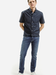 Сорочка бавовняна літня чоловіча Cross Jeans 35600-001 L Темно-синя (8697319764680) - зображення 3