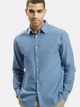 Koszula męska bawełniana Cross Jeans 35605-005 M Niebieska (8697319764895) - obraz 1