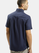 Сорочка бавовняна літня чоловіча Cross Jeans 35609-001 M Темно-синя (8697319765052) - зображення 2