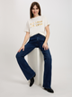 T-shirt damski bawełniany Cross Jeans 56155-028 XS Ecru (8697319731156) - obraz 3