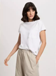 T-shirt damski bawełniany Cross Jeans 56158-008 XL Biały (8697319731590) - obraz 1