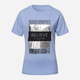 T-shirt damski bawełniany z nadrukiem Cross Jeans 56157-496 XL Lawendowy (8697319731545) - obraz 6