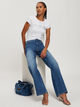 Футболка бавовняна жіноча Cross Jeans 56176-008 XS Біла (8697319732207) - зображення 3